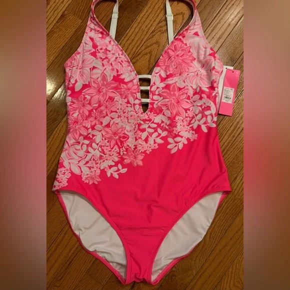 🆕 LILLY PULITZER JASPEN ONE PIECE - Picture 2 of 2